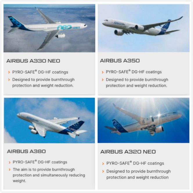 大連義邦SVT航空防火涂料可適用于飛機貨艙襯里及壁板,滿足FAR適航性標準
