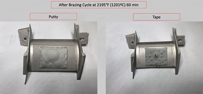 航空釬焊遮蔽膩子和膠帶——航空發動機組件連接的高效解決方案